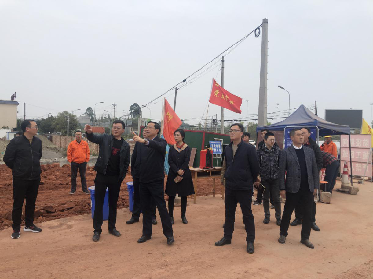 樂山市副市長羅新禮赴成樂擴容E2-SG2項目調(diào)研指導工作