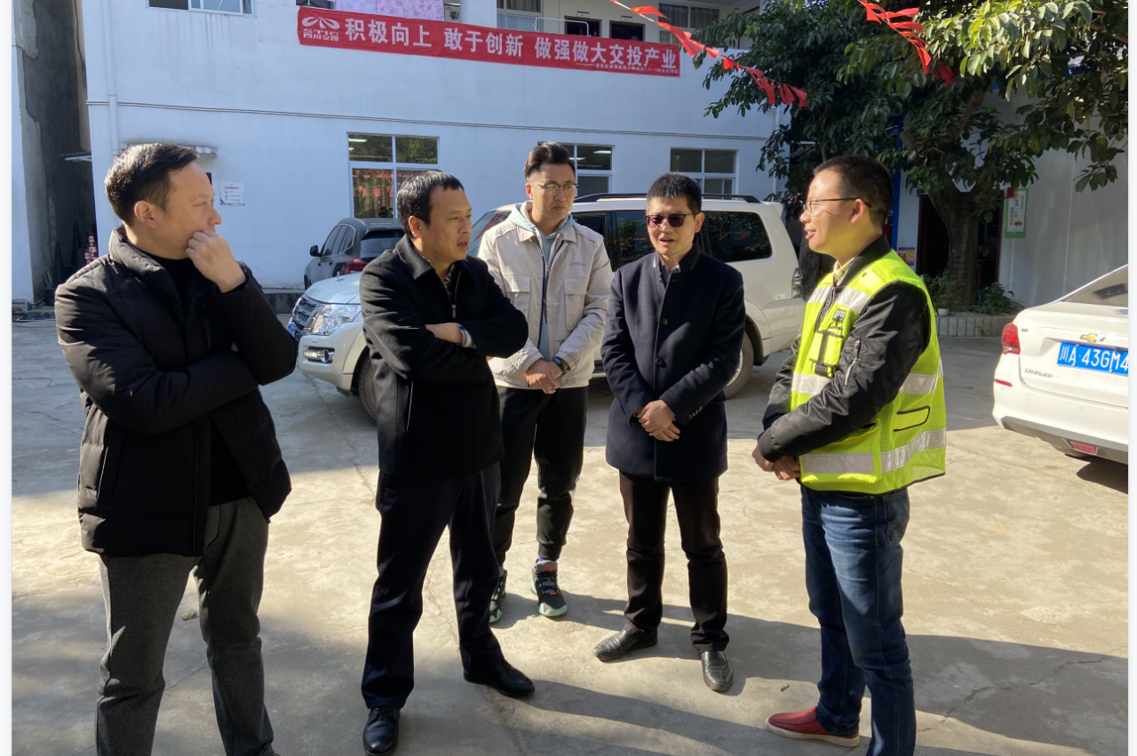 公司黨委委員、紀委書記張忠勇一行赴德會高速TJ1標段調(diào)研指導工作