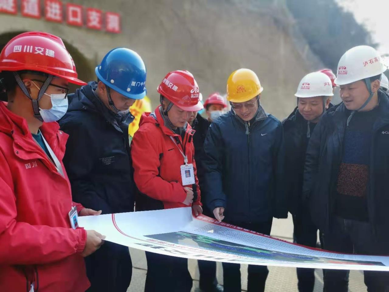 瀘石高速建設進展獲業(yè)主公司肯定