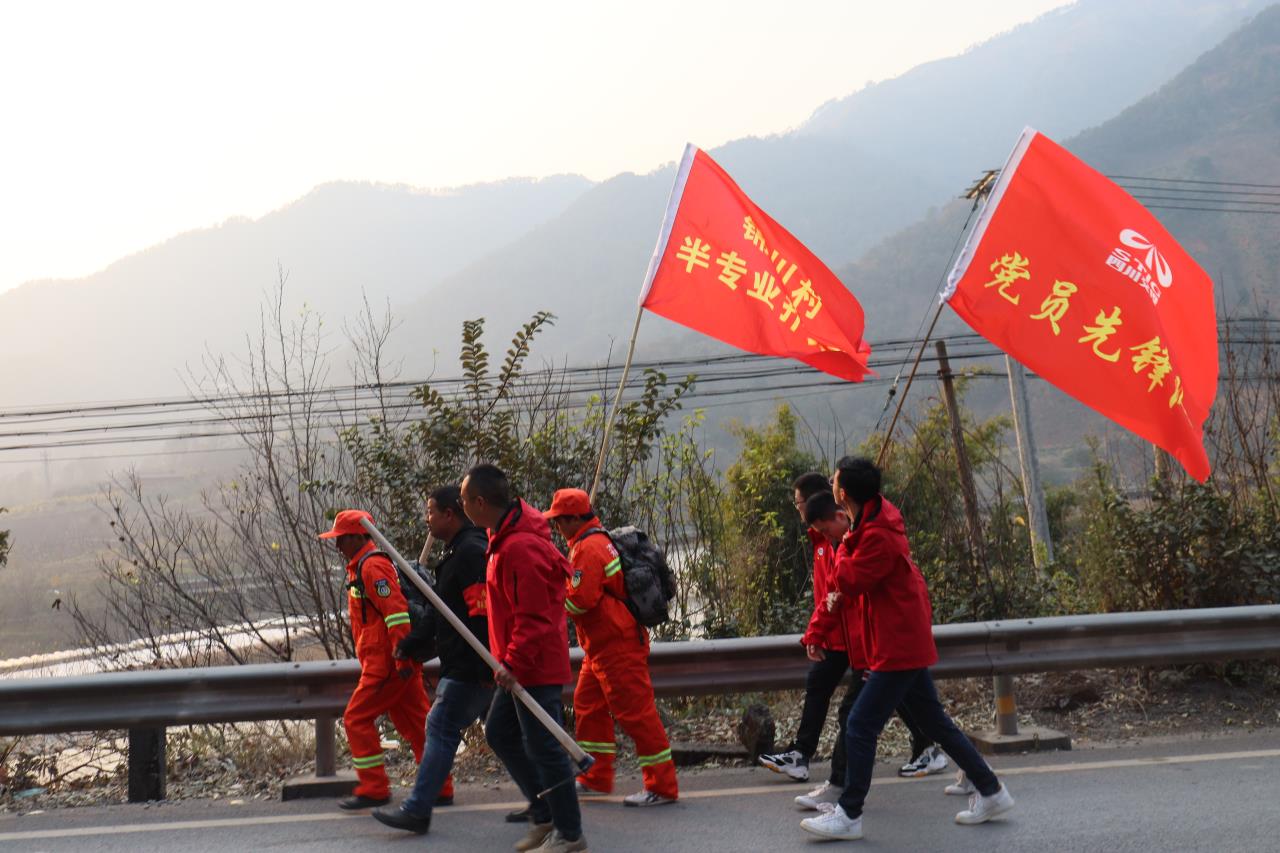 森林防火群策群防，共建平安！德會TJ1-1項目黨支部開展森林防火系列活動