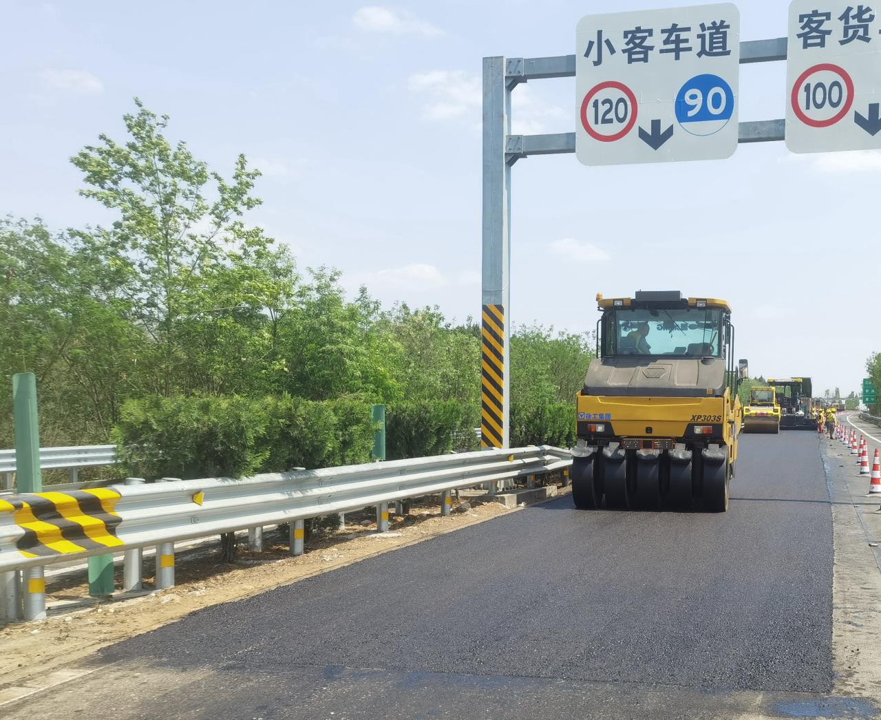 綿遂高速（綿陽段）2023年全線路基、路面大修處治專項工程正式開工